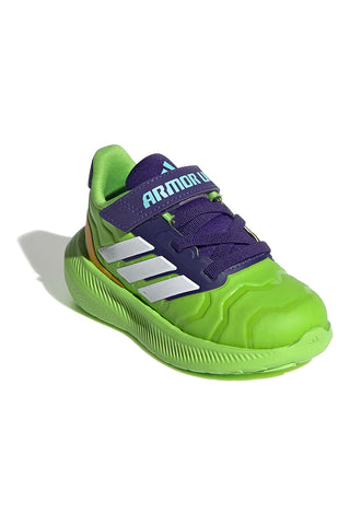 Zelene tekaške čevlje Iron Hulk s podplatom Cloudfoam Adidas Runfalcon 5 EL I