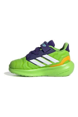 Zelene tekaške čevlje Iron Hulk s podplatom Cloudfoam Adidas Runfalcon 5 EL I