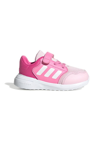 Roza tekaški copati z zapenjanjem na velcro Adidas Tensaur Run 3 EL I