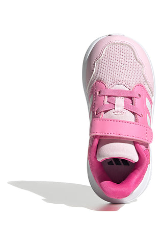 Roza tekaški copati z zapenjanjem na velcro Adidas Tensaur Run 3 EL I