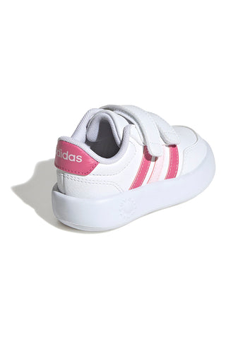 Bele superge z roza detajli in podplatom Bubblecomfy Adidas Breaknet 3.0 CF I