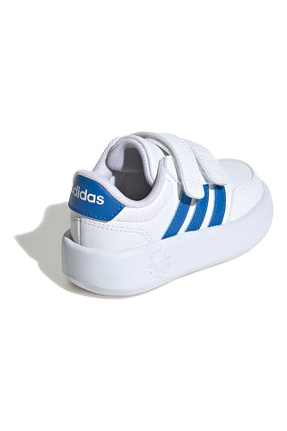 Beli čevlji z zapenjanjem na velcro podplat BubbleComfy Adidas Breaknet 3.0 CF I