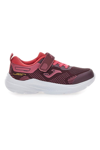 Otroški čevlji v barvi bordo z zapenjanjem na velcro Joma HEOS JR 2519
