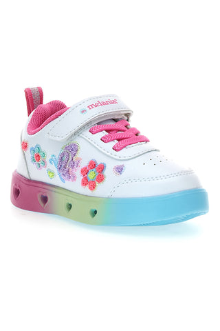 Bele superge z večbarvnimi lučkami M-Kids MG25111