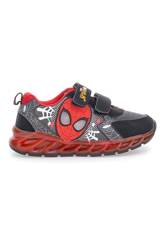 Črne in rdeče superge s svetlobnimi efekti Spiderman R1310616S