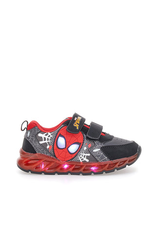 Črne in rdeče superge s svetlobnimi efekti Spiderman R1310616S