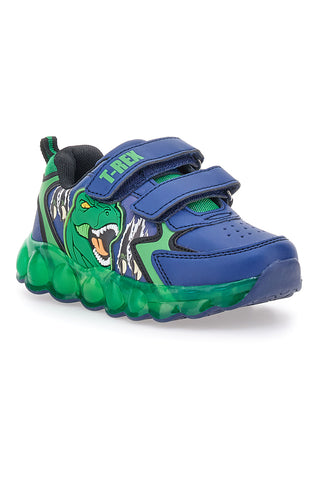 Modre in zelene superge z lučkami Dinosaur S8020195S