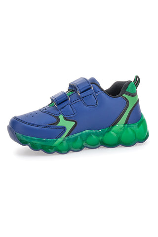 Modre in zelene superge z lučkami Dinosaur S8020195S