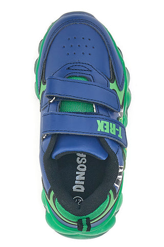 Modre in zelene superge z lučkami Dinosaur S8020195S
