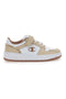 Bež in bele superge z velcro Champion RD18 2.0 Low G PS