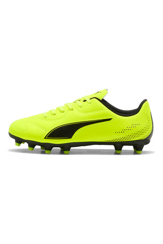 Rumeni nogometni čevlji s sintetičnim zgornjim delom Puma Vitoria II FG/AG Jr