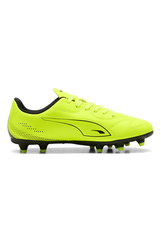 Rumeni nogometni čevlji s sintetičnim zgornjim delom Puma Vitoria II FG/AG Jr