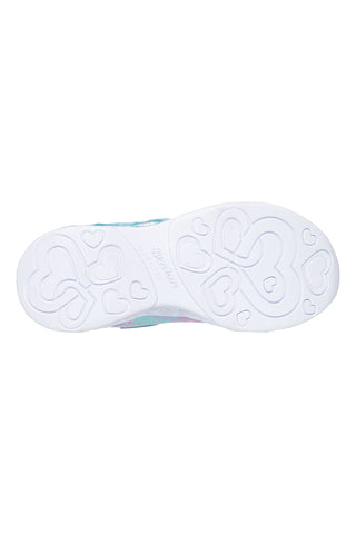 Lavandini superge s svetlobnimi efekti in obeski Skechers Infinite Heart Lights Heart Jewels
