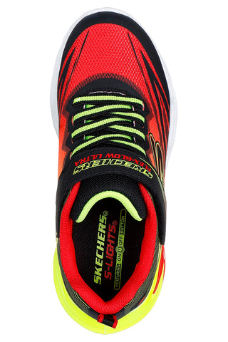 SKECHERS FLEX-GLOW ULTRA ČRNA/RDEČA