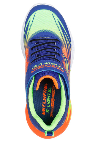 Modri športni copati z LED lučkami Flex-Glow Ultra Skechers