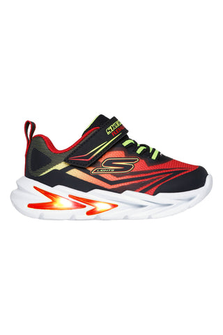 SKECHERS FLEX-GLOW ULTRA BLACK/RED