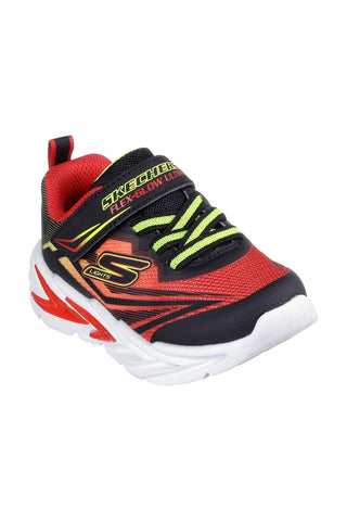 SKECHERS FLEX-GLOW ULTRA BLACK/RED