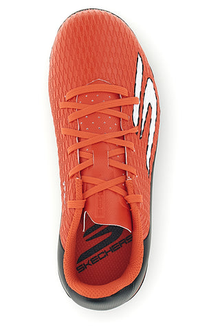 Rdeči nogometni čevlji z vezalkami in večnamenskim podplatom Skechers SKX_2 JR Youth MG