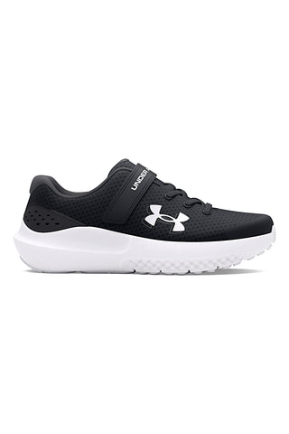 Otroške črne mrežaste superge Under Armour BPS Surge 4 AC