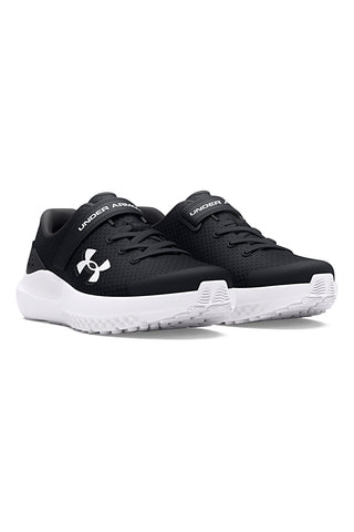 Otroške črne mrežaste superge Under Armour BPS Surge 4 AC