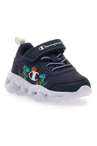 Modre superge z lahkim zapenjanjem Champion Funfair Print U TD Low Cut