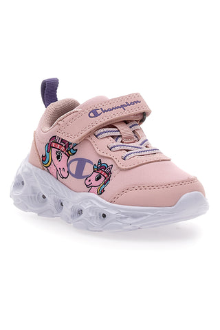 Roza športne copate z lahkim zapenjanjem Champion Funfair Print U TD Low Cut