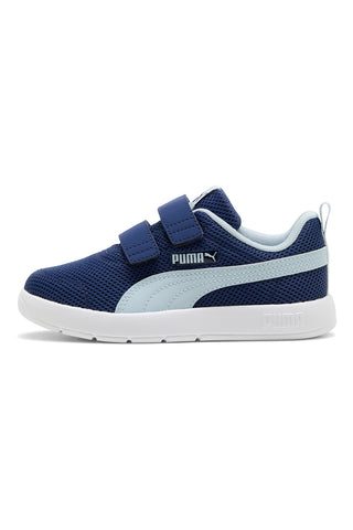 Svetlo modre superge z odstranljivim vložkom Puma Courtflex V3 Mesh PS