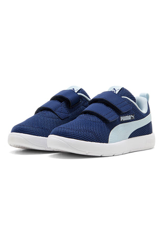 Svetlo modre superge z odstranljivim vložkom Puma Courtflex V3 Mesh PS