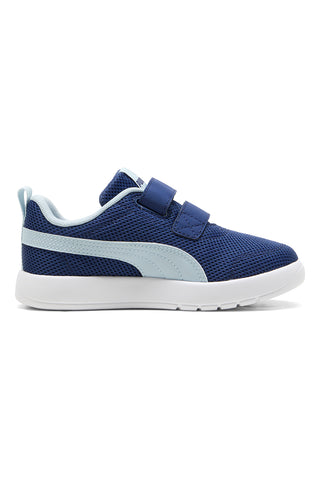 Svetlo modre superge z odstranljivim vložkom Puma Courtflex V3 Mesh PS