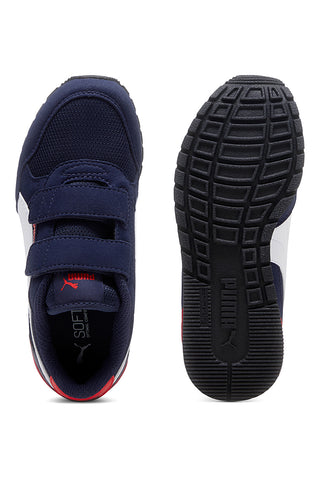 Modri tekaški čevlji s trakovi Puma ST Runner v4 Mesh V PS