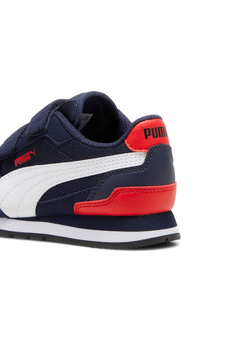 Modri tekaški čevlji s trakovi Puma ST Runner v4 Mesh V PS