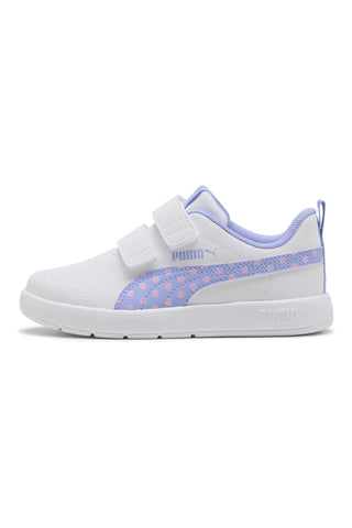 Beli čevlji Puma Courtflex V3 Dotty V PS