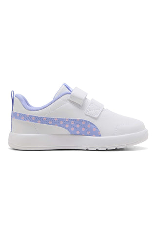 Beli čevlji Puma Courtflex V3 Dotty V PS