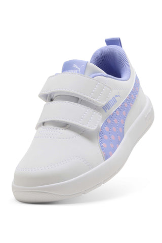 Beli čevlji Puma Courtflex V3 Dotty V PS