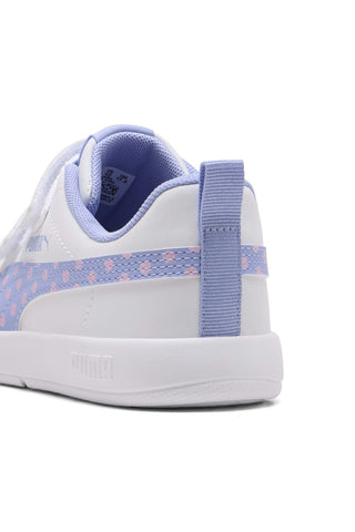 Beli čevlji Puma Courtflex V3 Dotty V PS