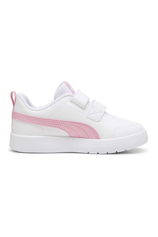 Beli čevlji s trakovi Puma Courtflex V3 V PS