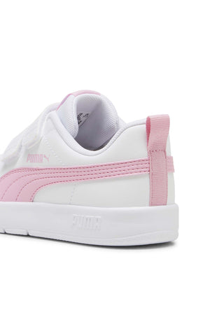 Beli čevlji s trakovi Puma Courtflex V3 V PS