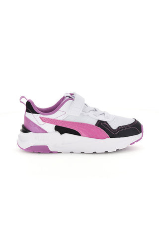 Beli roza črni čevlji z elastičnimi vezalkami Puma Trinity 2 LT Jelly Heaven AC+ PS