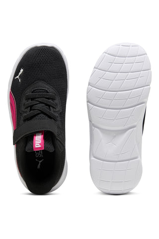 Črno-rožnate lahke zračne superge Puma Flexfocus Modern AC PS