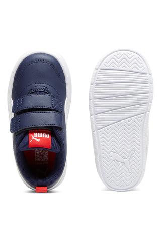 Modri beli čevlji Puma Courtflex V3 V Inf