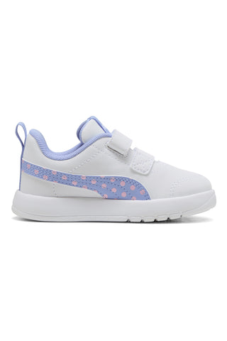 Beli čevlji Puma Courtflex V3 Dotty V Inf