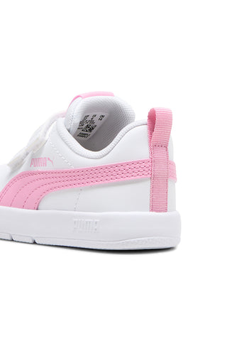 Beli roza čevlji Puma Courtflex V3 V Inf