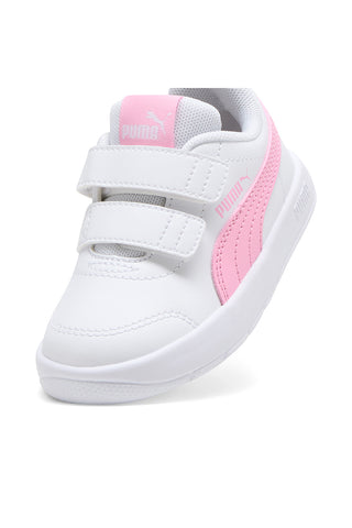 Beli roza čevlji Puma Courtflex V3 V Inf