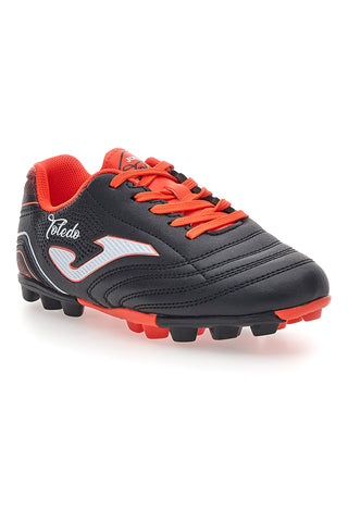 Črno-koralni nogometni čevlji s čepi Joma TOJS2601HG