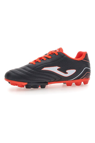 Črno-koralni nogometni čevlji s čepi Joma TOJS2601HG