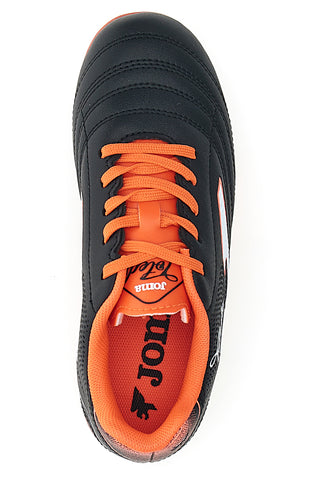 Črno-koralni nogometni čevlji s čepi Joma TOJS2601HG