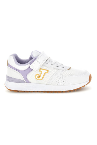 Bele superge z lila vložki Joma Tornado Jr 2619