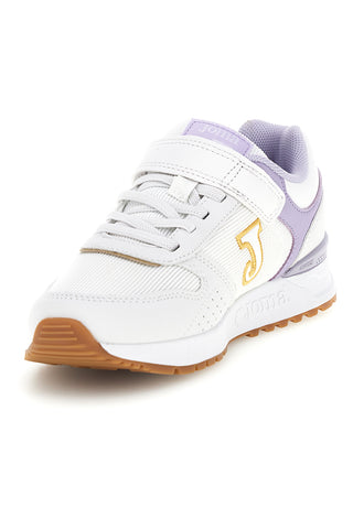 Bele superge z lila vložki Joma Tornado Jr 2619