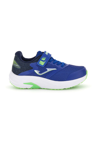 Modri športni čevlji s trakom in vezalkami Joma Speed Jr 2604
