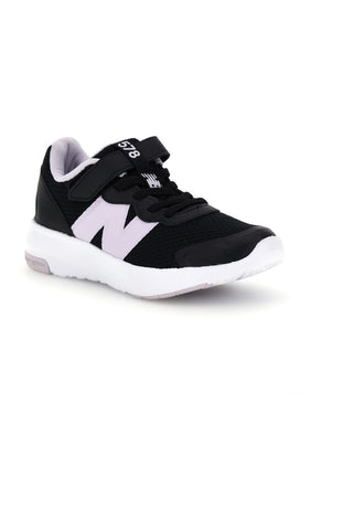 Črne superge z lila vložki in odstranljivim podplatom New balance 578